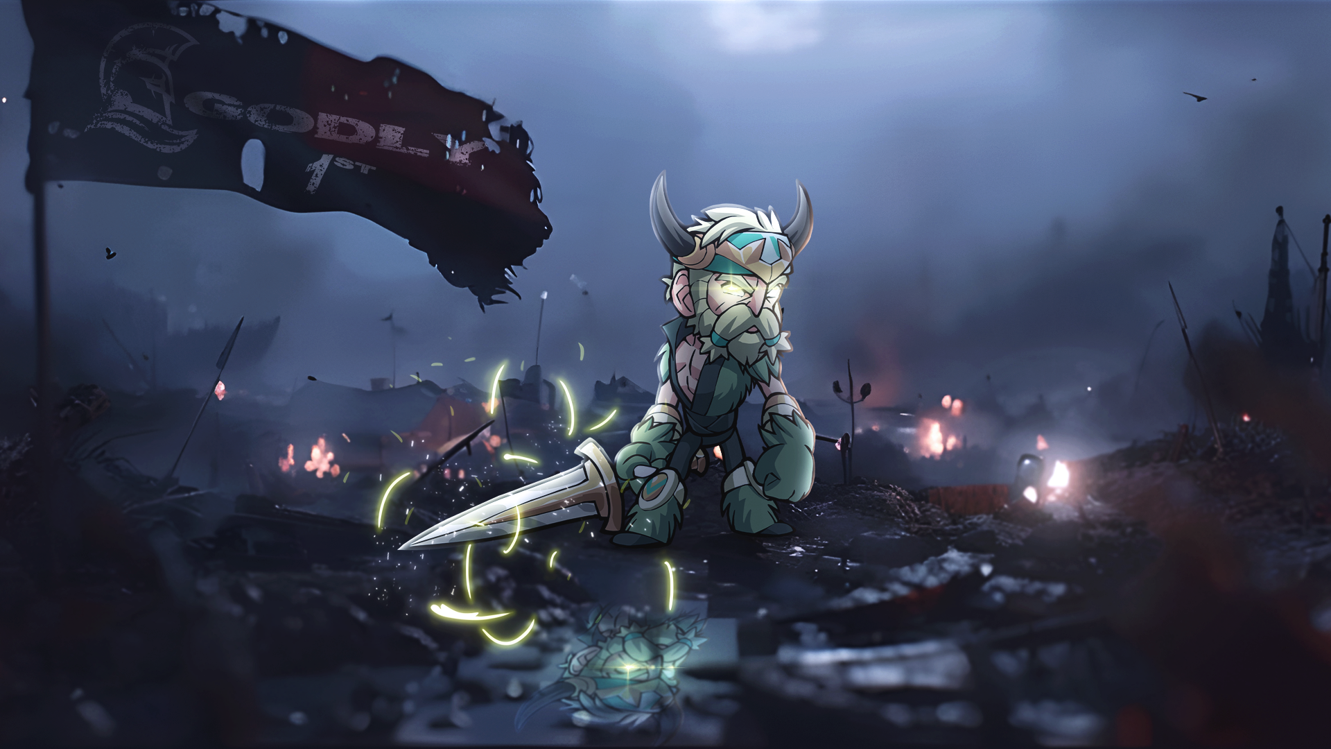 Godly first place competitive graphic