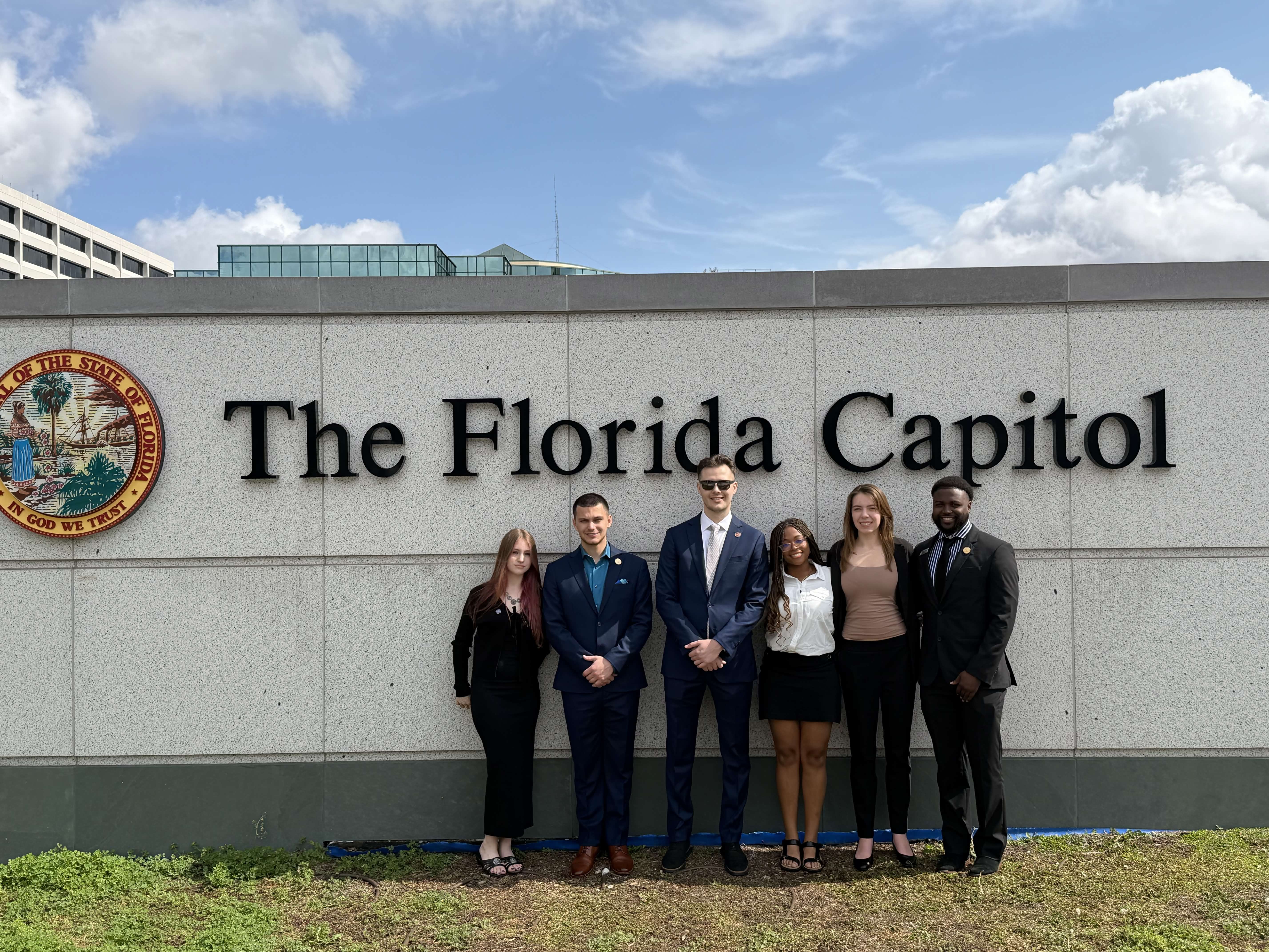 Florida Capitol group photo composite